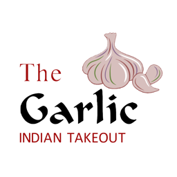 The Garlic Indian Takeout logo.